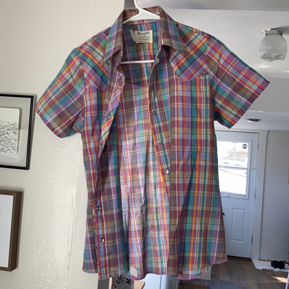 Vintage Pearl Snap Wrangler